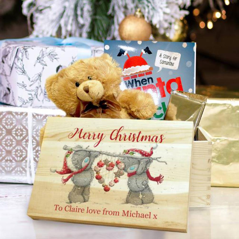 Personalised Me to You Christmas Heart Memory Box Extra Image 1